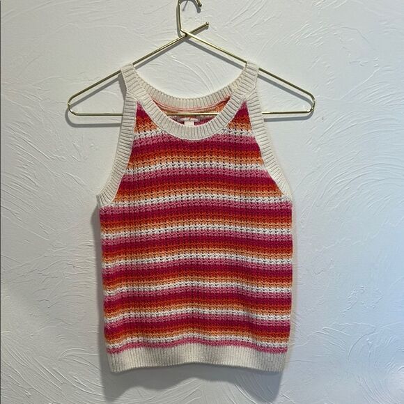 Cat and Jack Striped Knit Tank Top - Picture 4 of 5